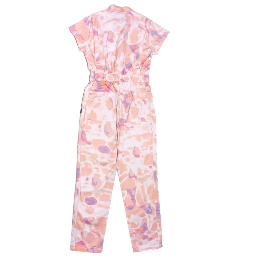 Hot Lava Jumpsuit in Sherbert Tie Dye - Picture 3 of 9